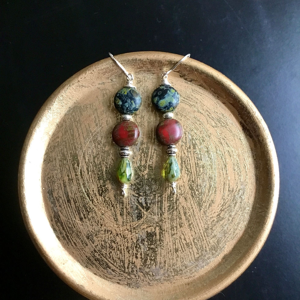 Thumbnail: Orbit Handcrafted Earrings