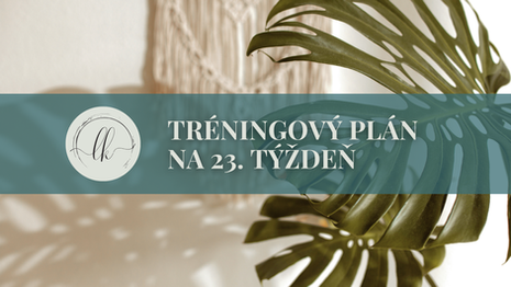 Pilates tréningový plán: týždeň 23