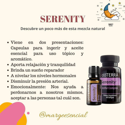 Serenity - Descubre un poco màs de esta mezcla: