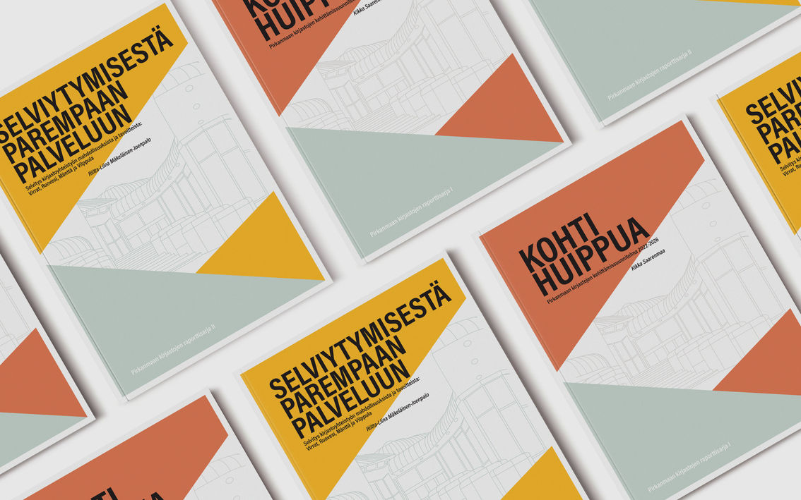 raportti, taitto, layout, kuvitus, graafinen suunnittelu, kuvittaja, graafinen suunnittelija, nina aitta, raporttisarja