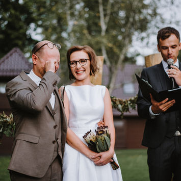 Simbolinės ceremonijos vedėjas Andrius