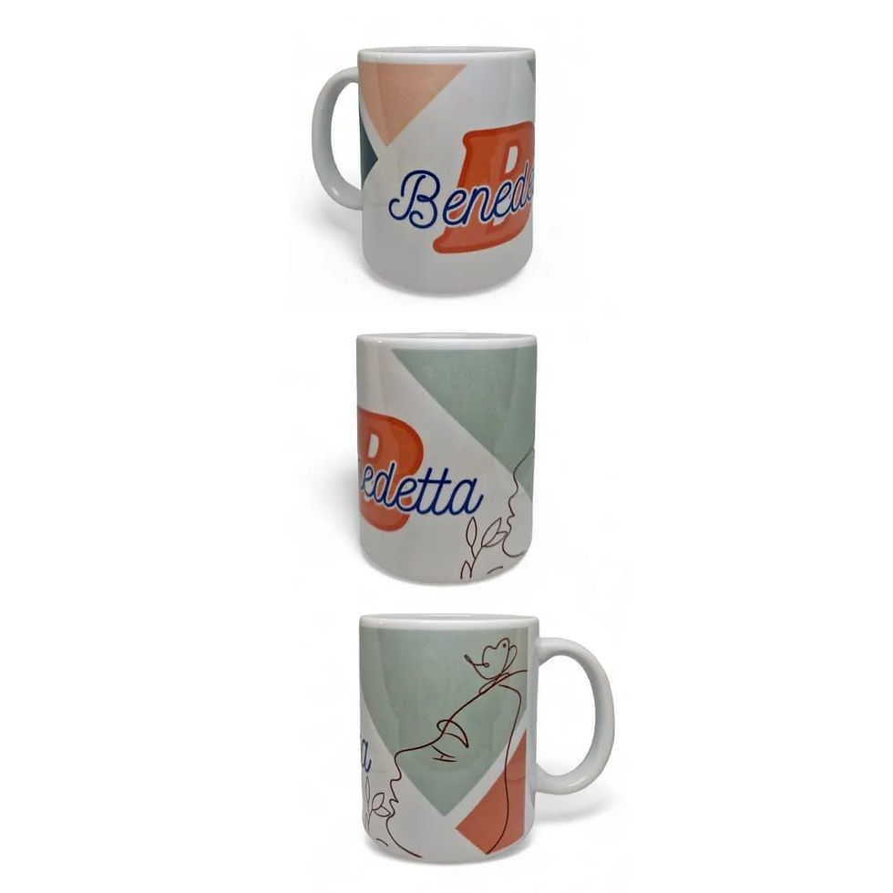 Thumbnail: Graphic mug with customizable name