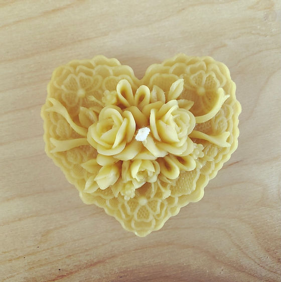 Natural Beeswax Candles | Darvel Lace Apiary