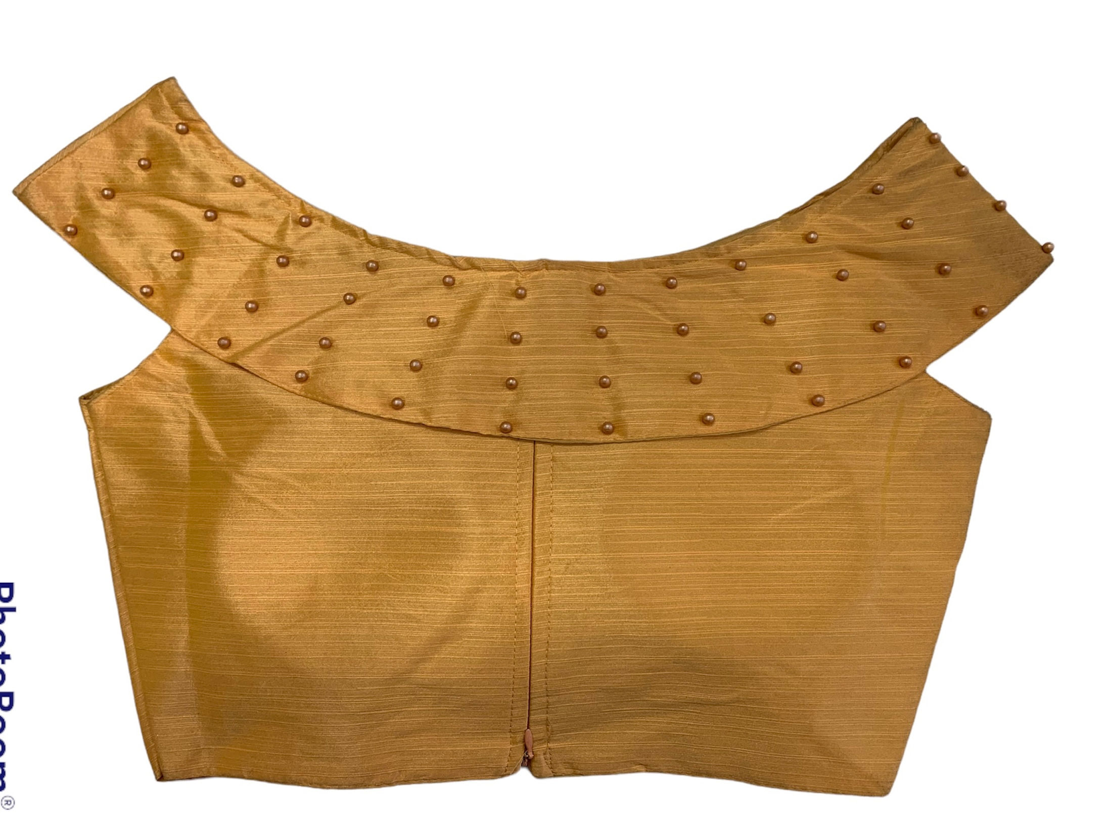 Off the shoulder ready blouse with Pearl detailing 