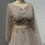 Thumbnail: Heavy net with sequin & beadwork embroidery with hints of baby pink lengha choli