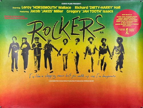 激レア！！Rockers（ロッカーズ）オフィシャルポスター⁄レゲエ 映画 激