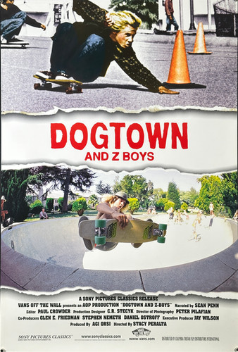 Original 2002 Dogtown and Z-Boys Skateboarding Poster