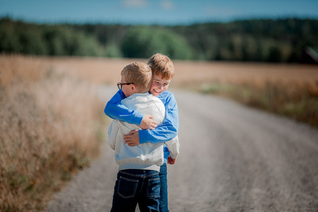 Søskenbilder, fotograf Kløfta, Lillestrøm, lørenskog