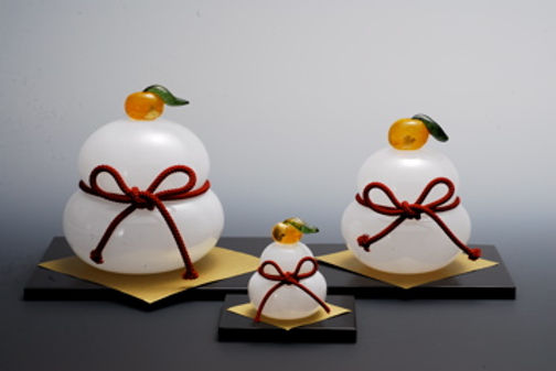 ノグチミエコ 四季球 ◇ ガラス アート オブジェ 【送料無料】 江の島