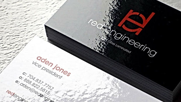 1000 - Laminated Business Cards