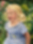 Young girl in a garden