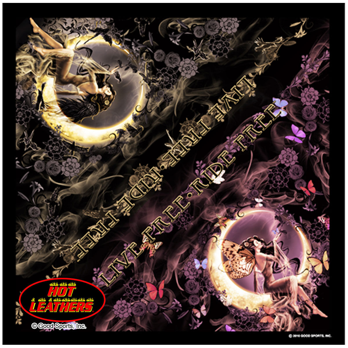Hot Leathers "Fairy" Bandana