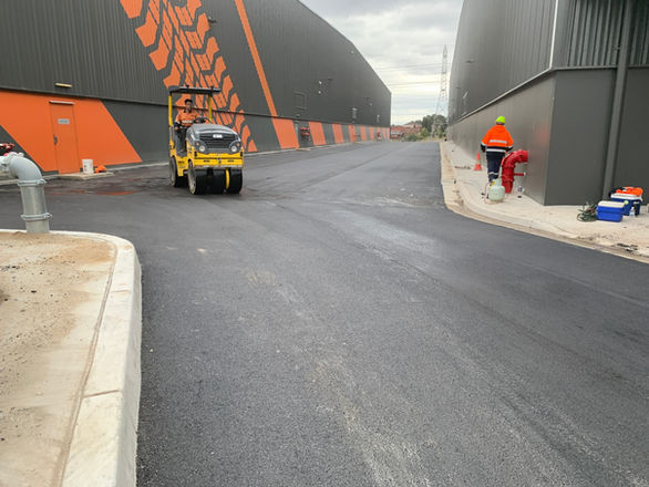 High Quality Asphalt Roller Industrial Yard Sydney