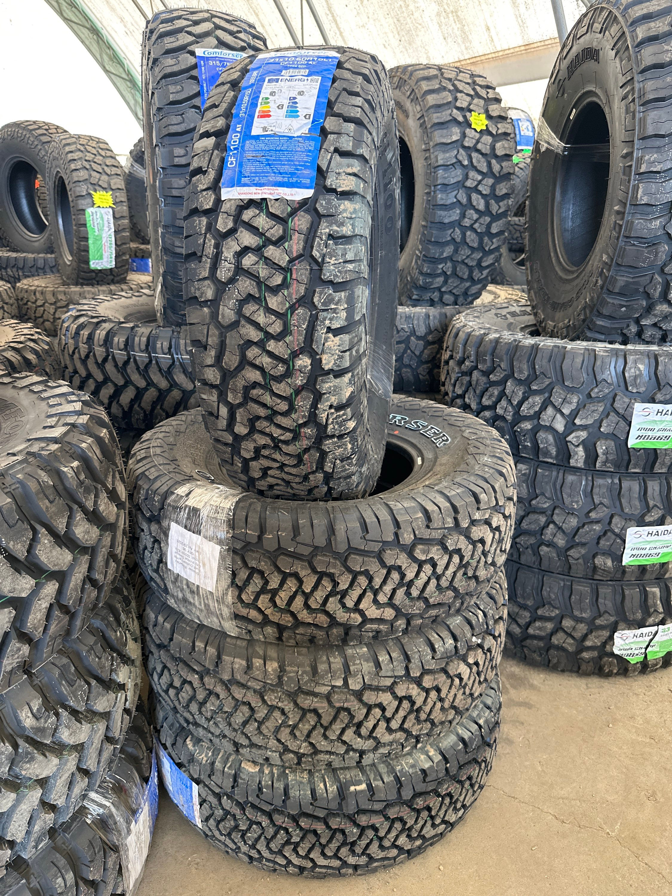 Set of 4 - 31/10.5/15 Comforser CF 1100 6Ply