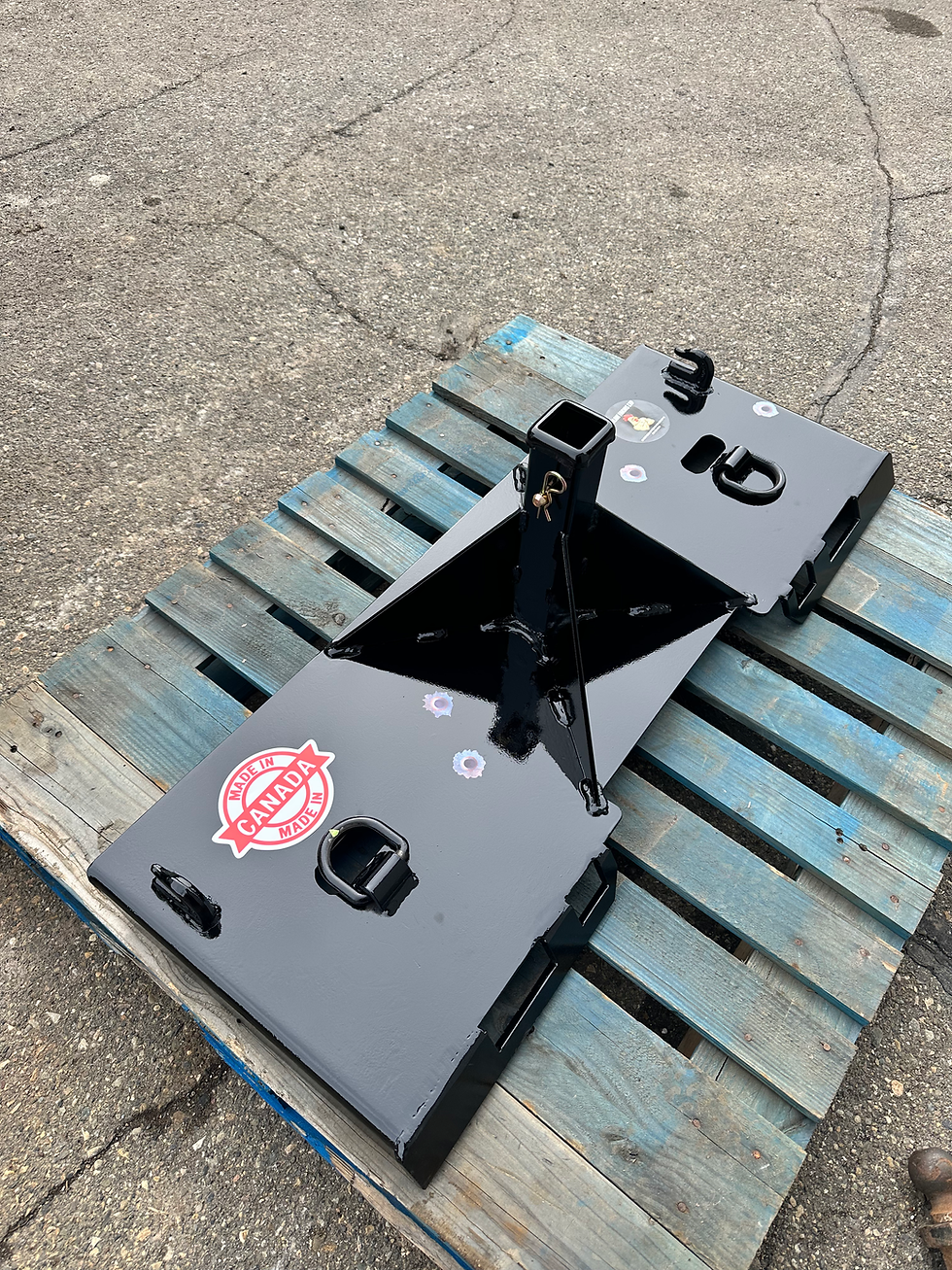 Thumbnail: Heavy duty skid-steer trailer mover