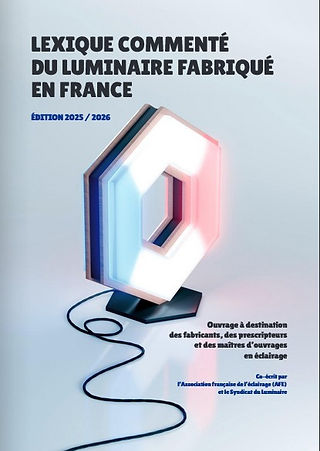Extrait "Lexique commenté du luminaire fabriqué en France"