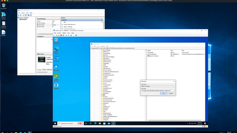New lab setup with Azure and learning how malware gains persistence through registry keys