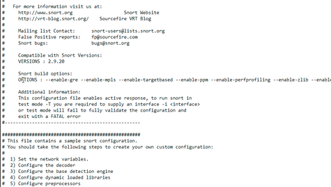 Download Snort Windows Configuration File