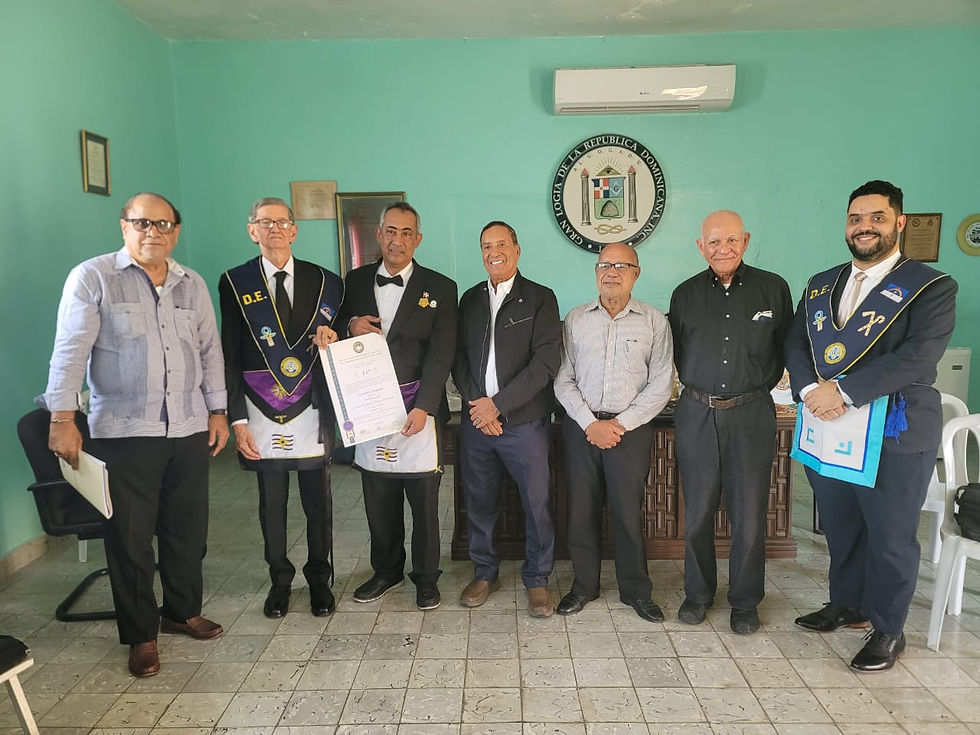Soberano Santuário em seu trabalho intenso de expansão em prol do engrandecimento da maçonaria primitiva.