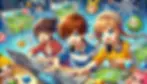 DALL·E 2024-10-24 12.07.09 - A vibrant anime-style illustration featuring three middle sch