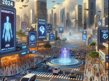 Uma Retrospectiva da Inteligência Artificial Generativa no Brasil em 2024