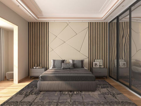 غرف نوم فندقية من بيت الخزائن