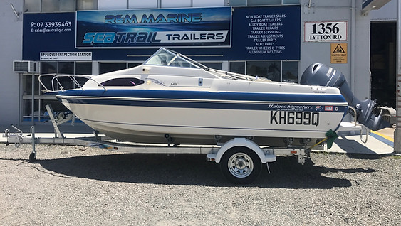 SEATRIL FIB5.5M14 BOAT TRAILER WITH HAINES SIGNATURE 540F