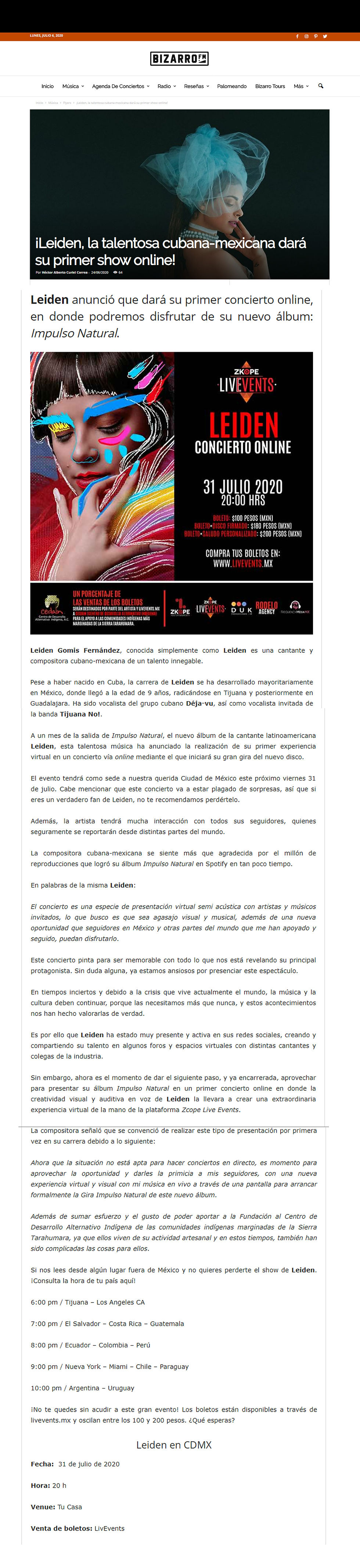 Medio: Bizarro Fm