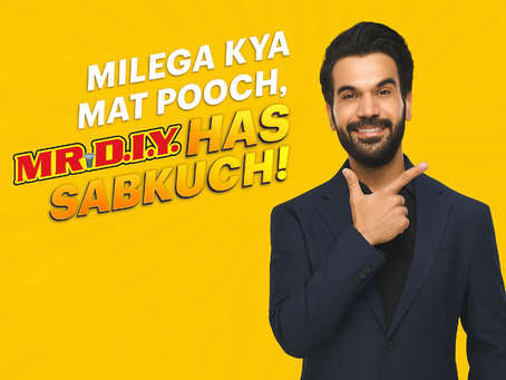 Rajkummar Rao Joins Hands with MR.DIY: A Brand Ambassador Who Truly Represents “SabKuch” India Wants