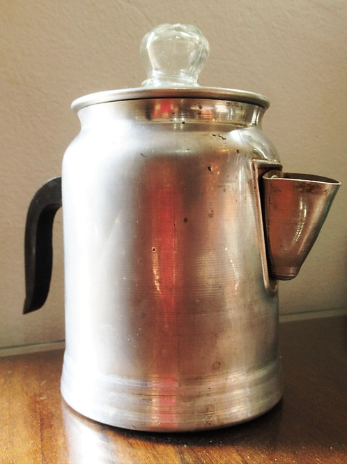 Cafetera de Aluminio para Hornalla | estacionvintage