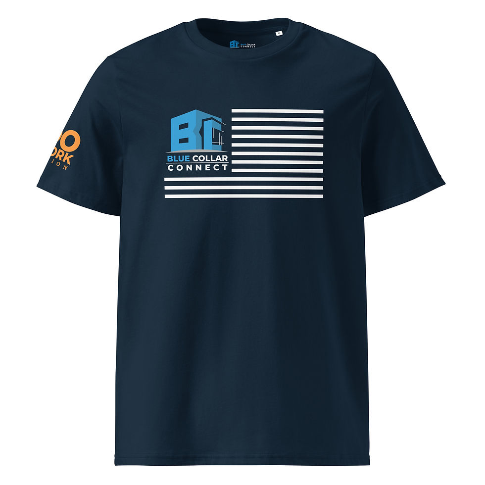 Thumbnail: Unisex organic ribbed neck t-shirt