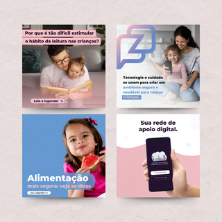 Posts de redes sociais