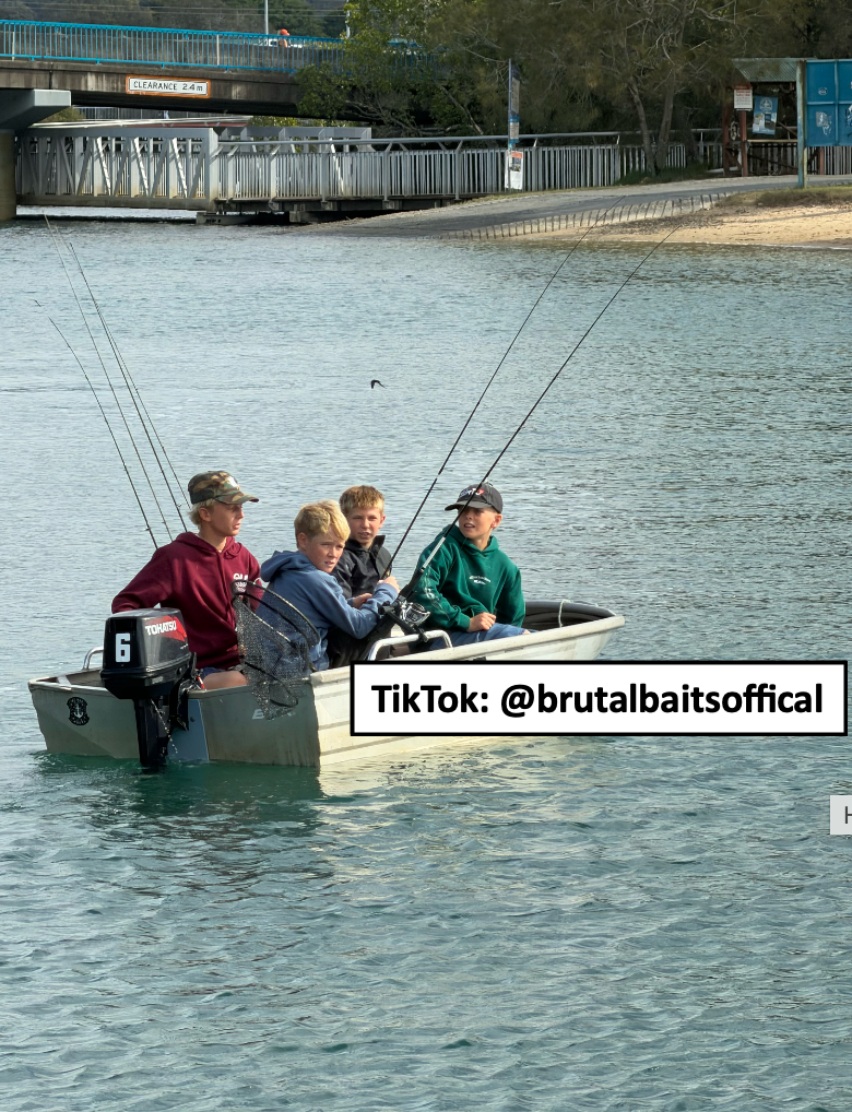 Fishing trip on the water