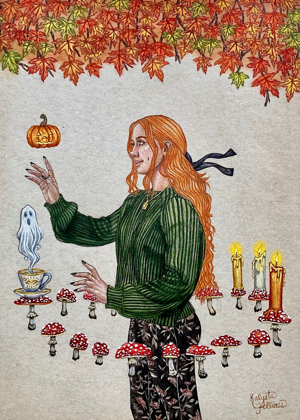 Thumbnail: "Autumn Tea" Sticker