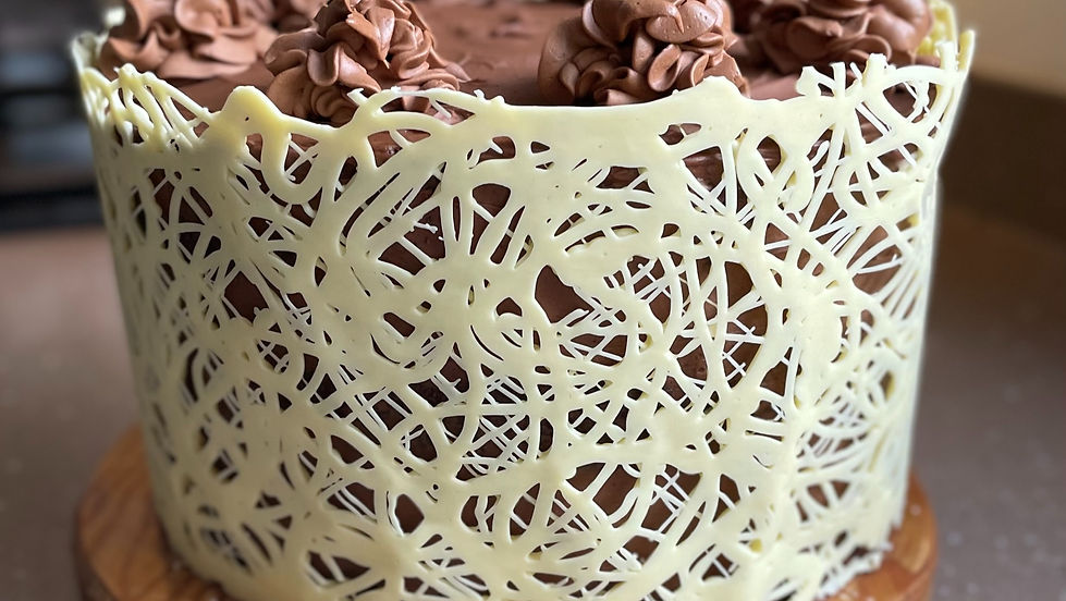 Jane's Chocolate Collar Cake