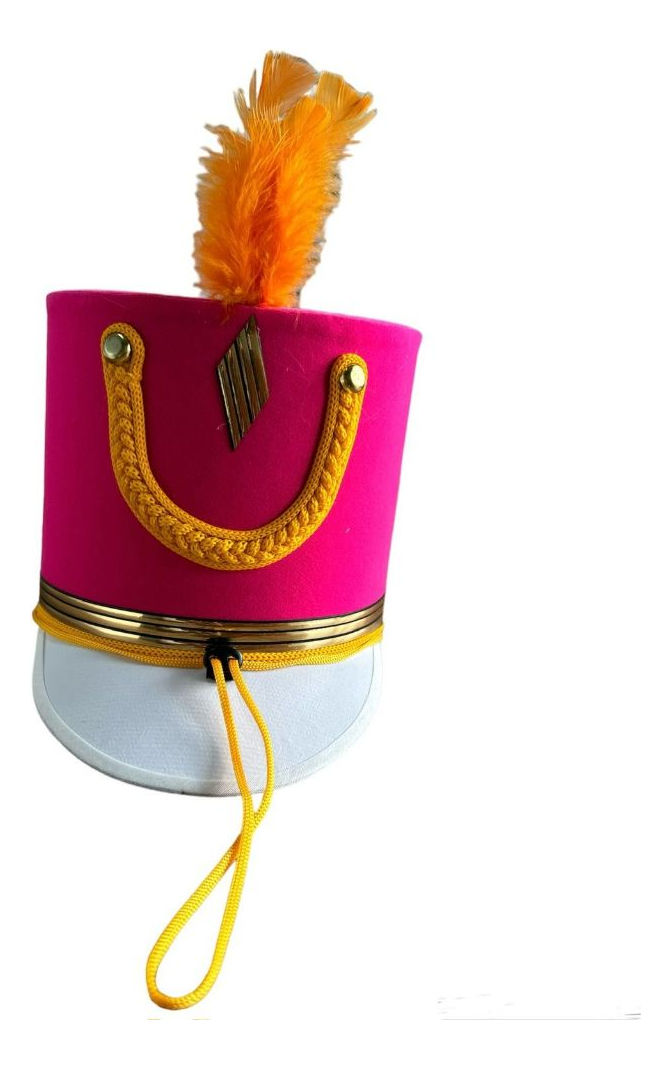 Chapéu Paquita Barretina Carnaval Fantasia Xuxa(rosa florescente)