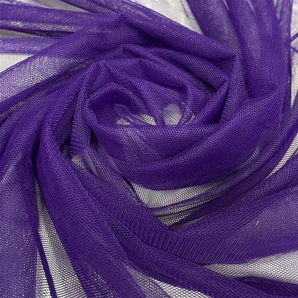 Tecido Tule Liso Diversas Cores 100% Poliéster 10mt X 1,20mt(roxo 059)