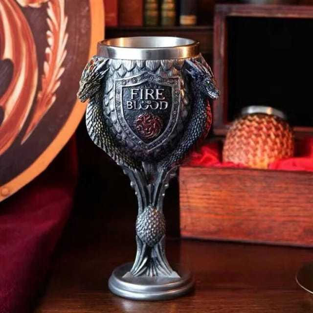 Cálice Taça Inox Halloween(fire)