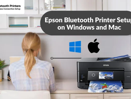 Epson Bluetooth Printer Setup on Windows and Mac