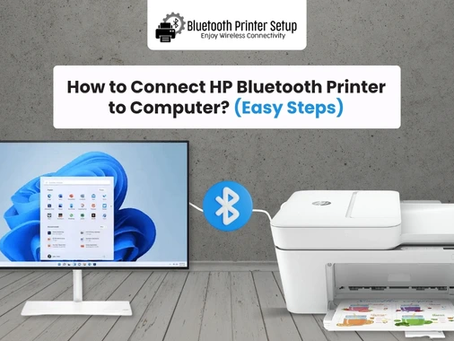 How to Connect HP Bluetooth Printer to Computer? (Easy Steps)