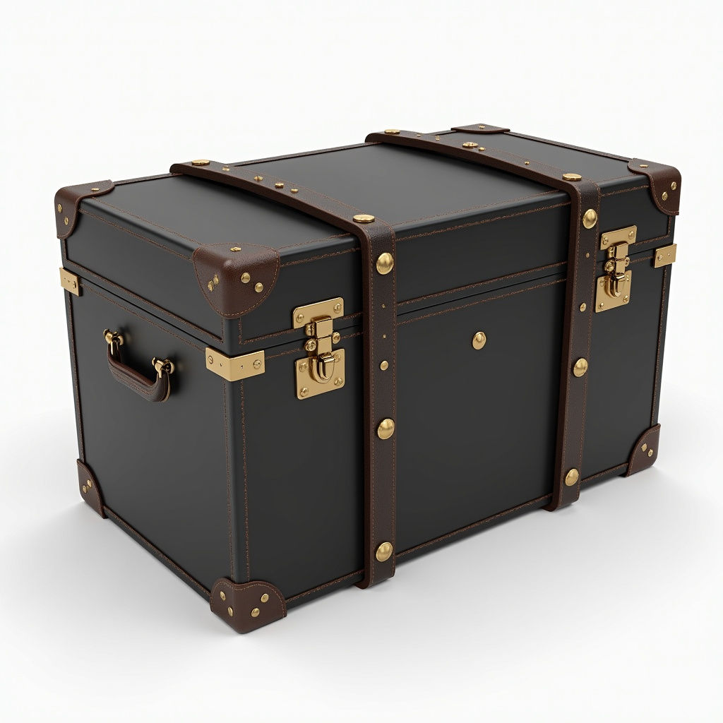 Detroit Vintage Storage Trunk