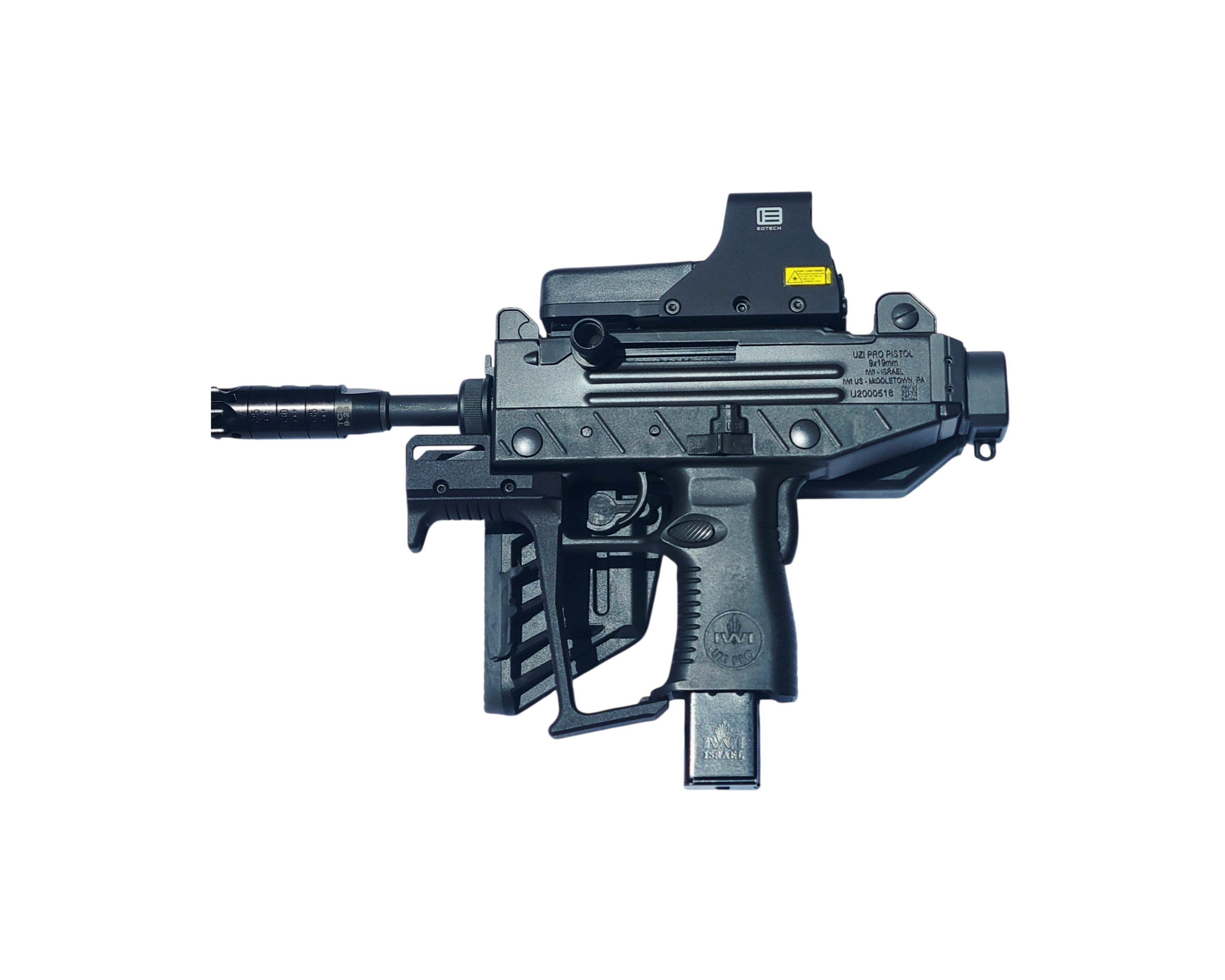 IWI Uzi Pro SMG 9mm (1,800 RPM Verified)