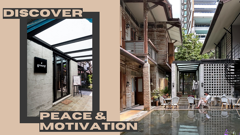 Discover the Peace and Motivation to Inspire Your Work and Reading in the Heart of Sathorn☕️💻