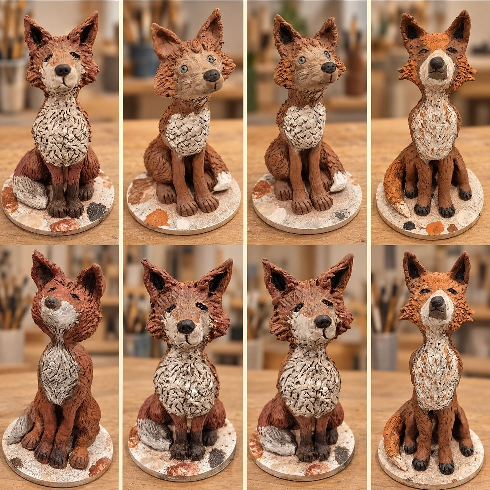 Felixstowe Clay - Autumnal Fox