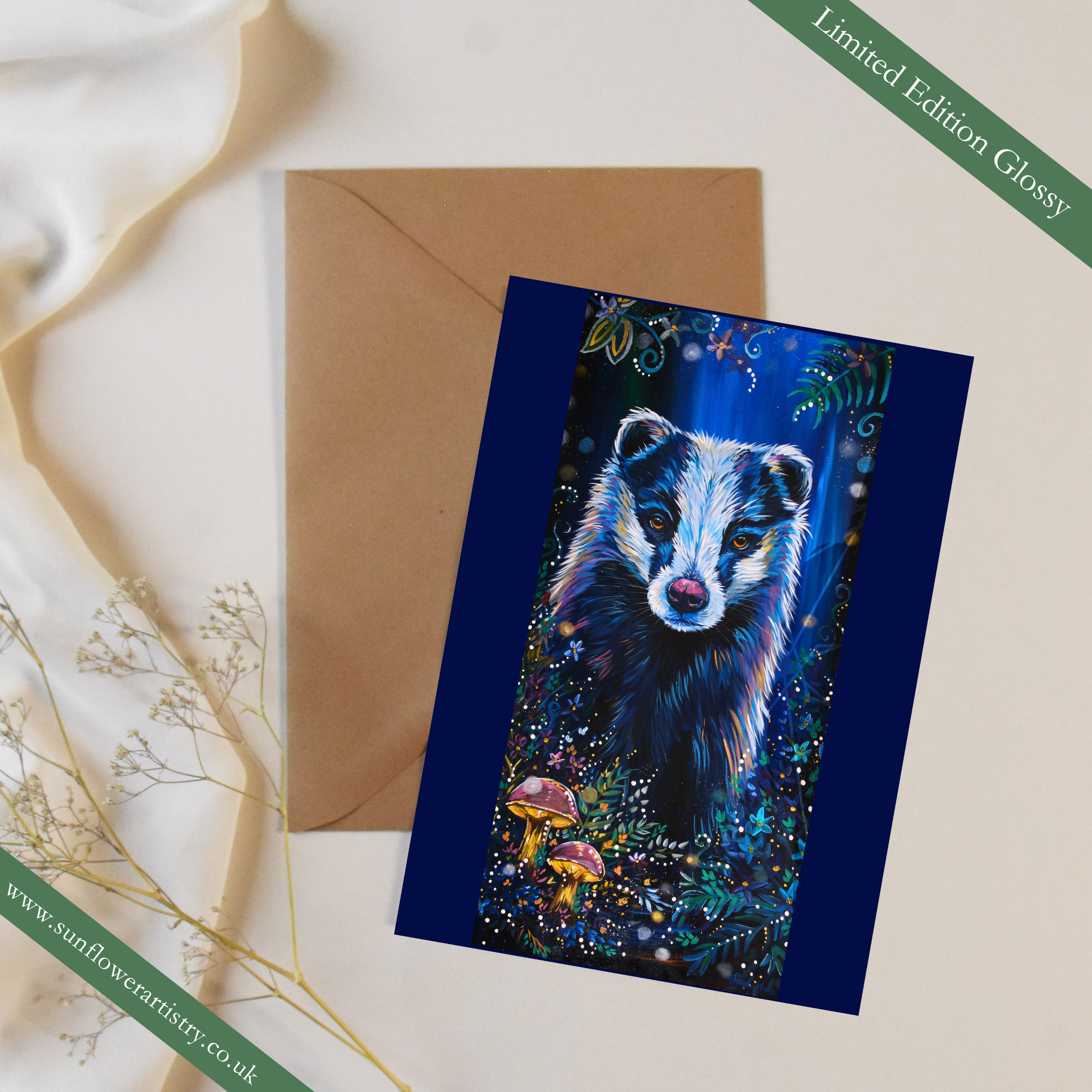 Woodland Collection Greeting Cards – Limited Edition Gloss Finish