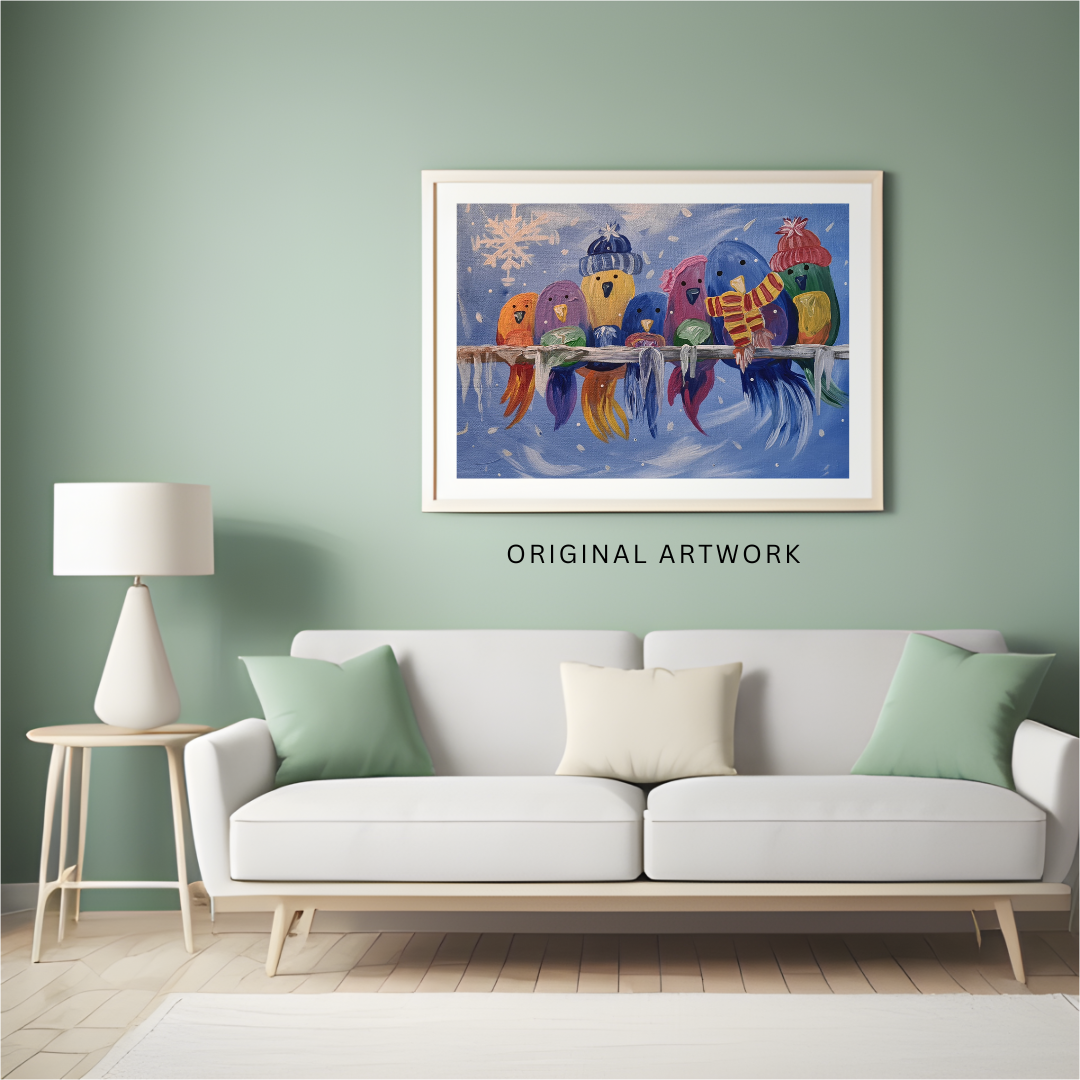 Winter Birds Version One