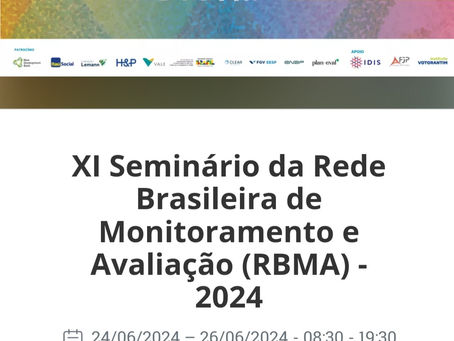XI SemiNário rbma