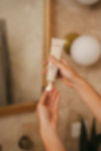Rich, creamy texture of Intense Moisture by OrganicSpa, formulated for deep hydration and skin longevity