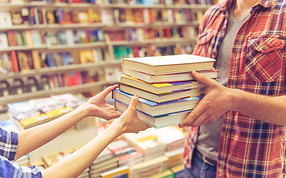 Holding Books