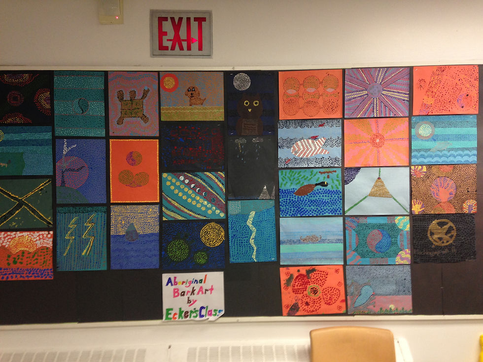 Aboriginal Dot Work